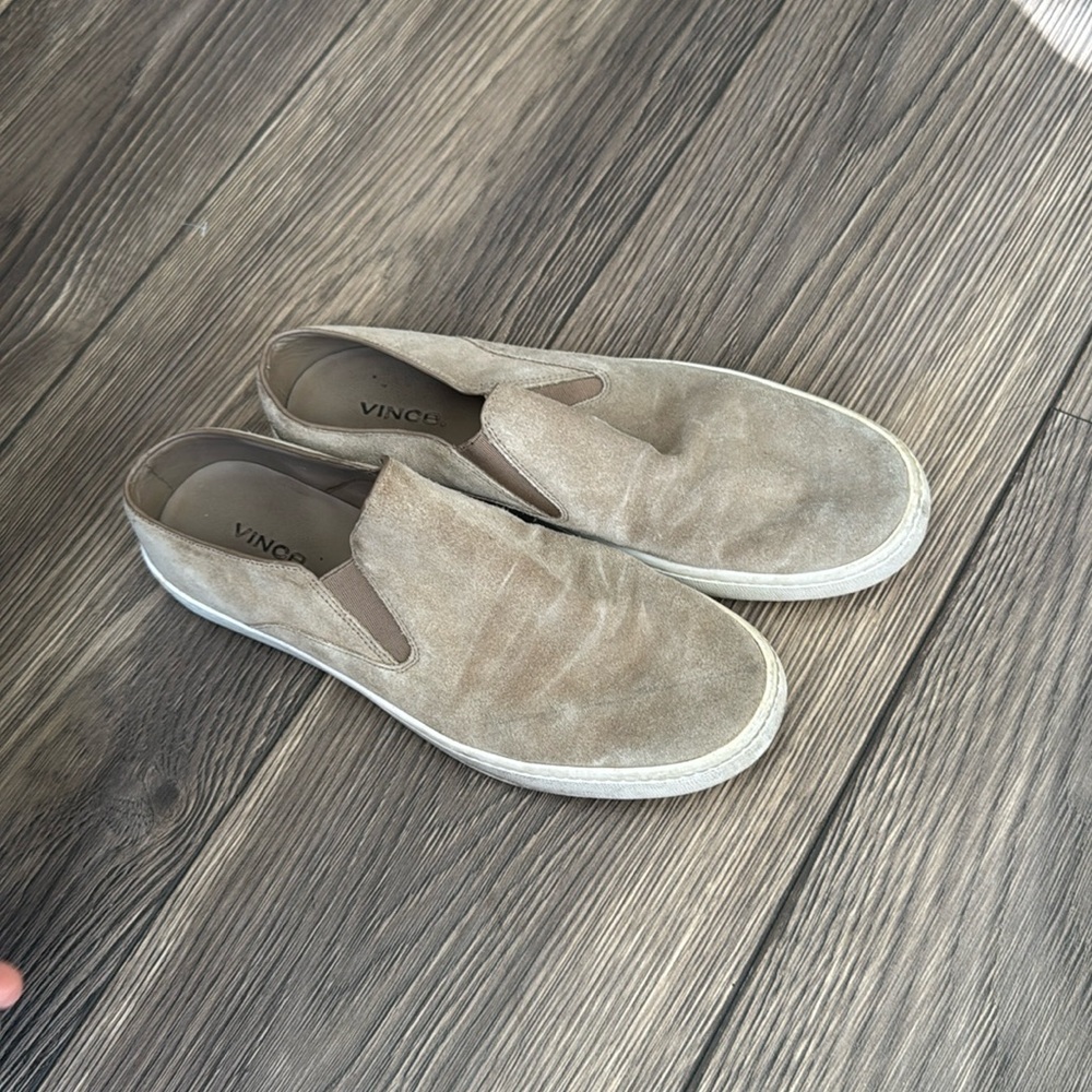 Vince Verrell Slip-on Suede Sneakers